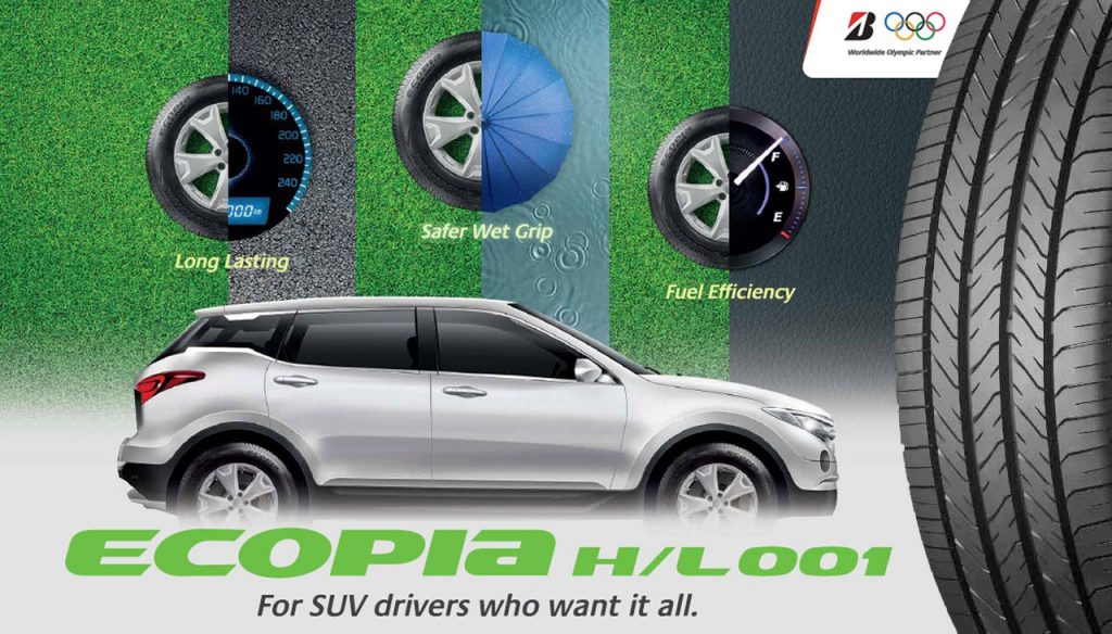 Bridgestone Ecopia H/L 001 SUV Tyre Launched In Malaysia - Automacha