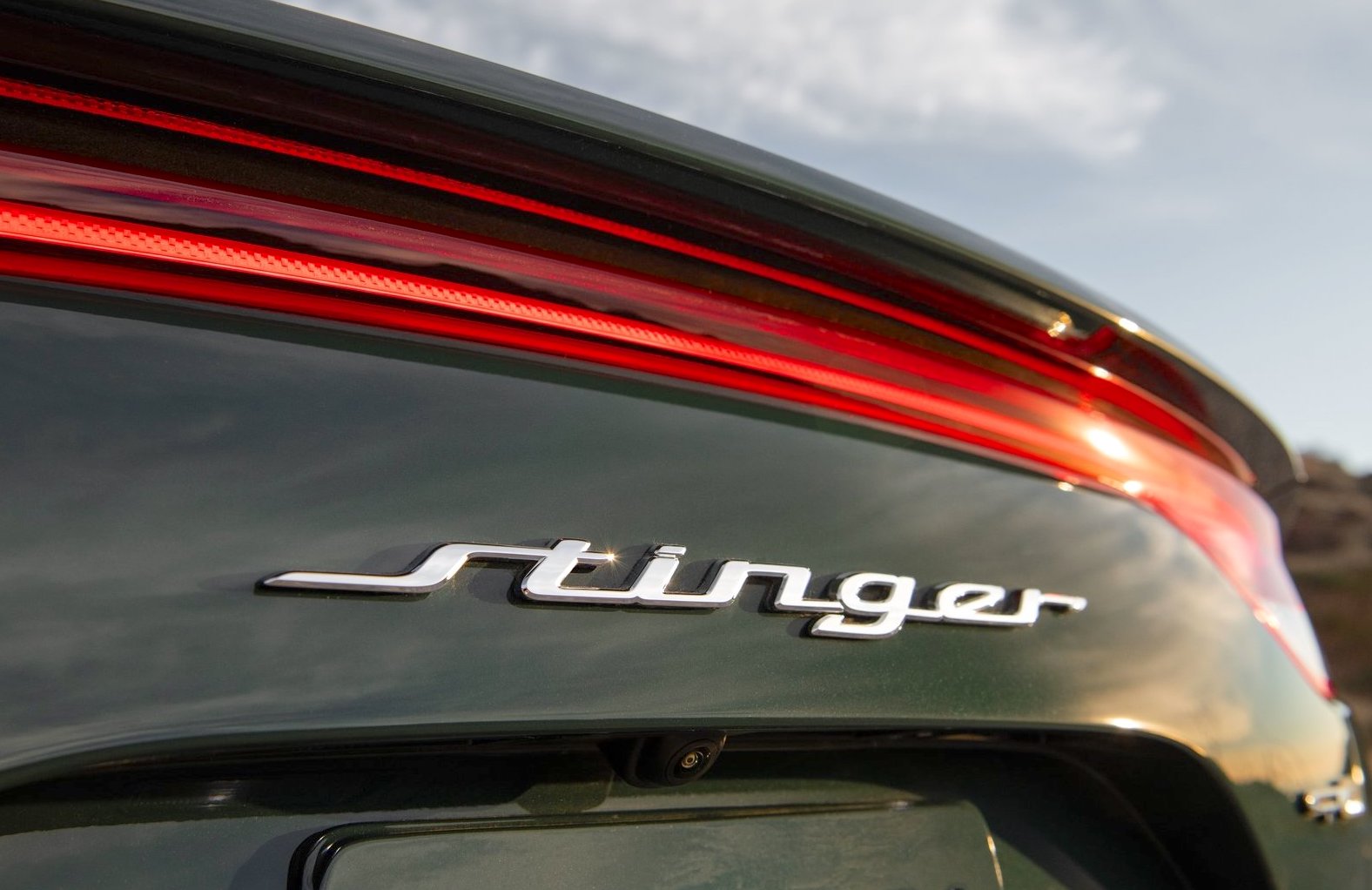 Kia Stinger rear badge_2022