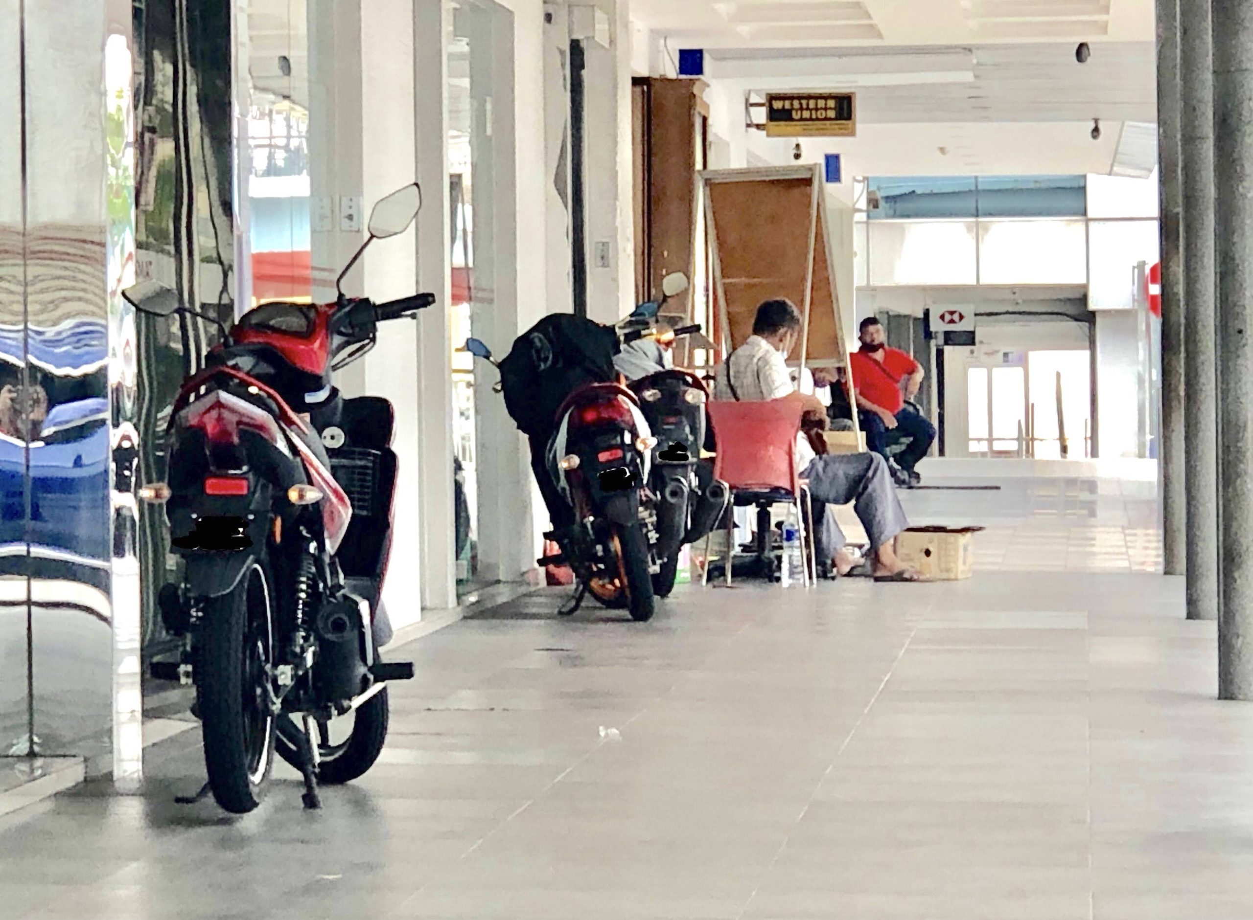 Motorcycles Parking Issue