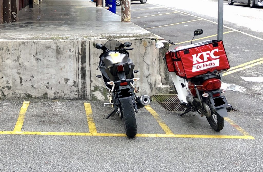 Motorcycles Parking Issue