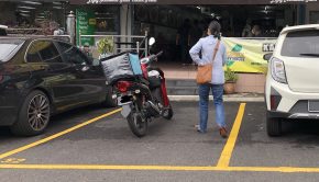 Motorcycles Parking Issue