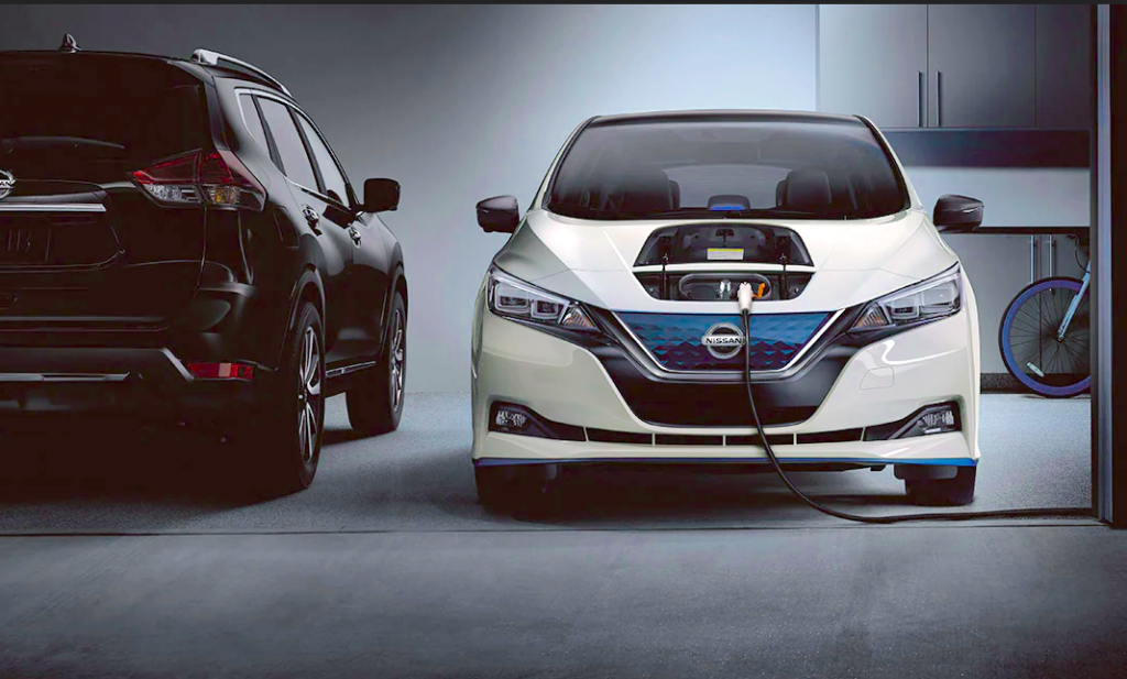 Nissan Leaf home charging