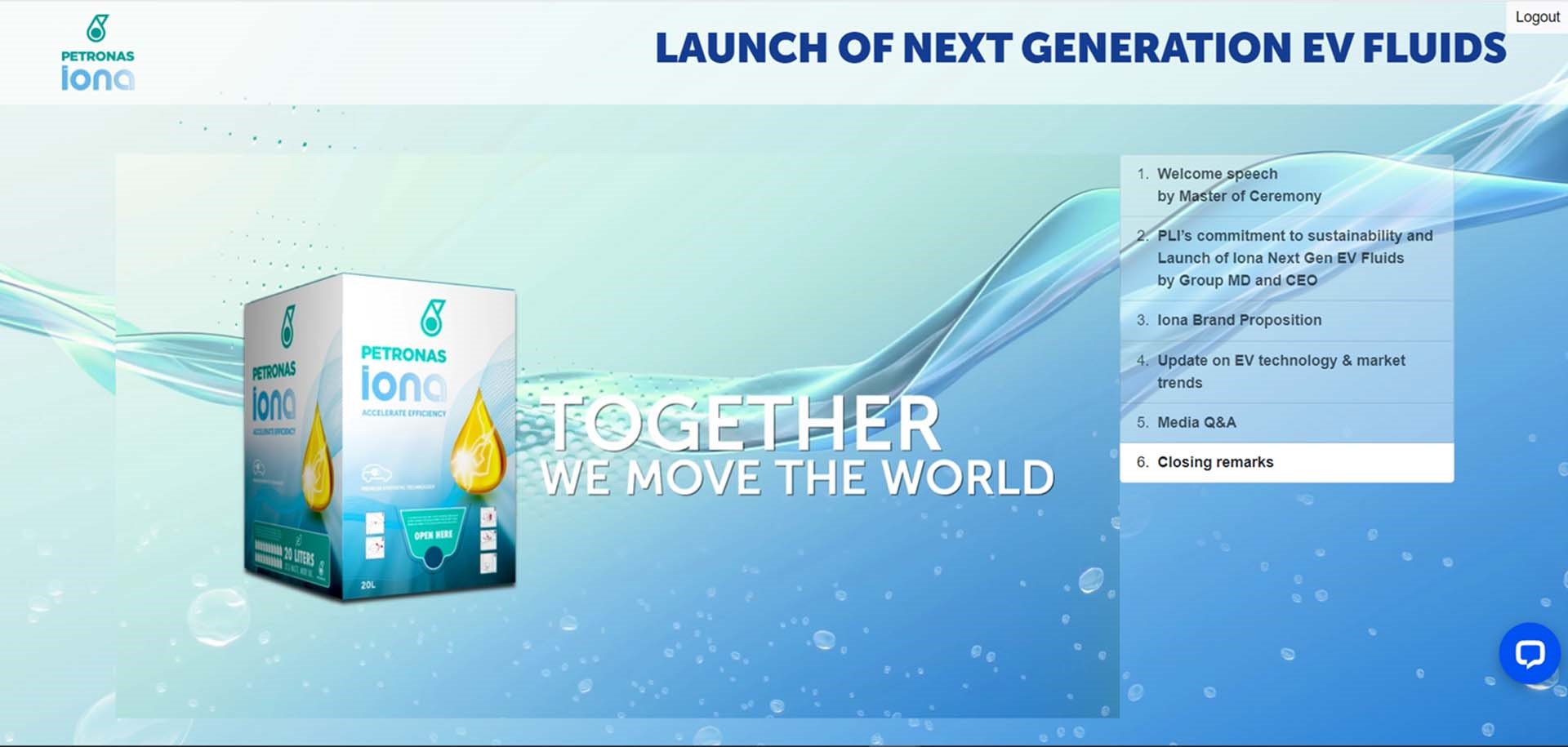 PETRONAS iona Electric Car Fluids Solutions Launched