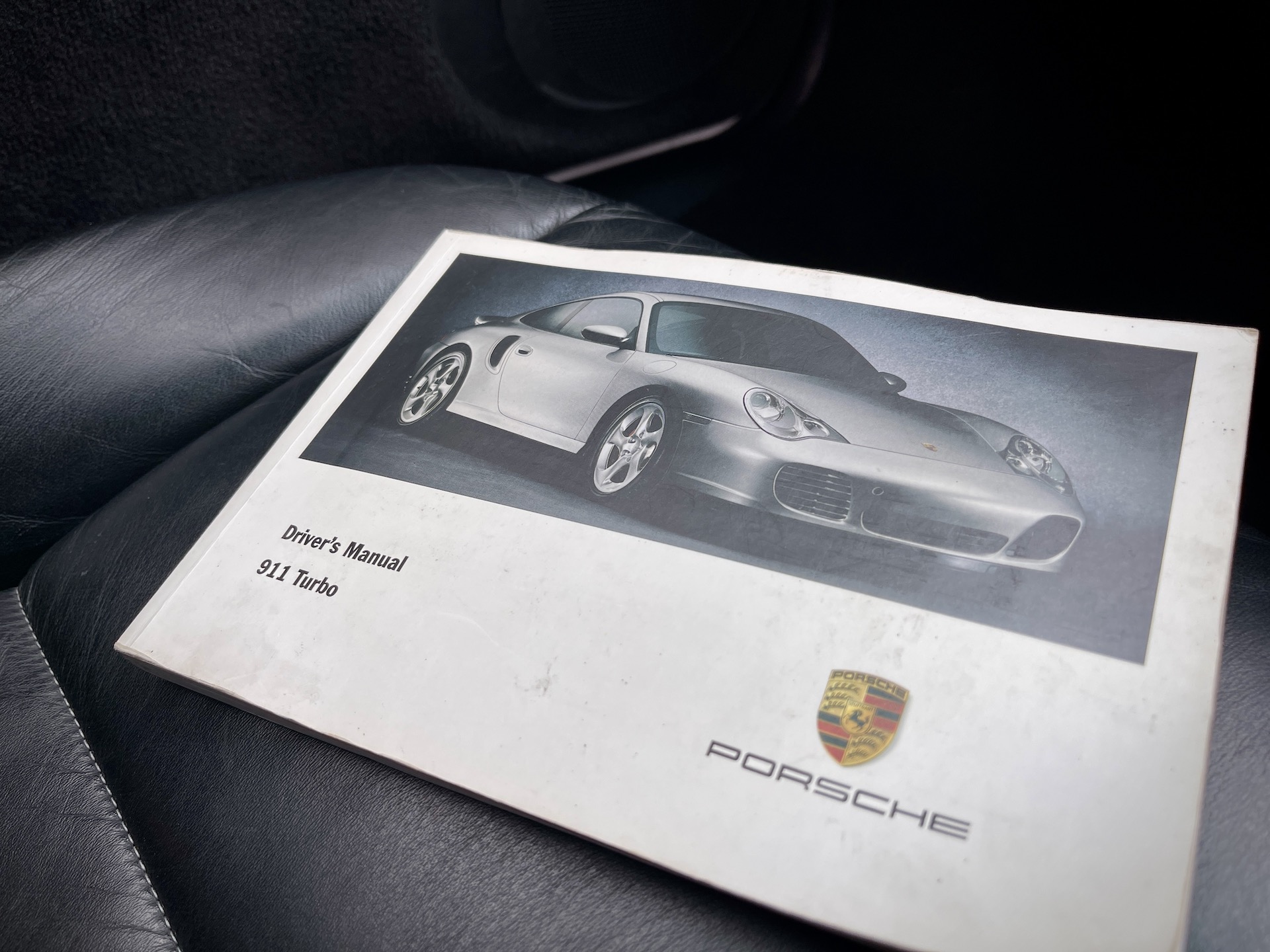 Porsche 996 turbo booklet