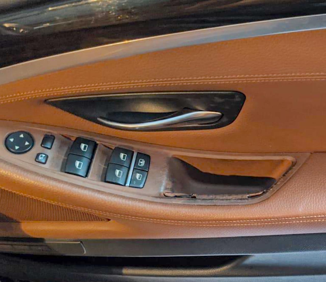 BMW melting car door handle