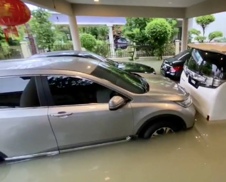 Flooded Luxury Cars