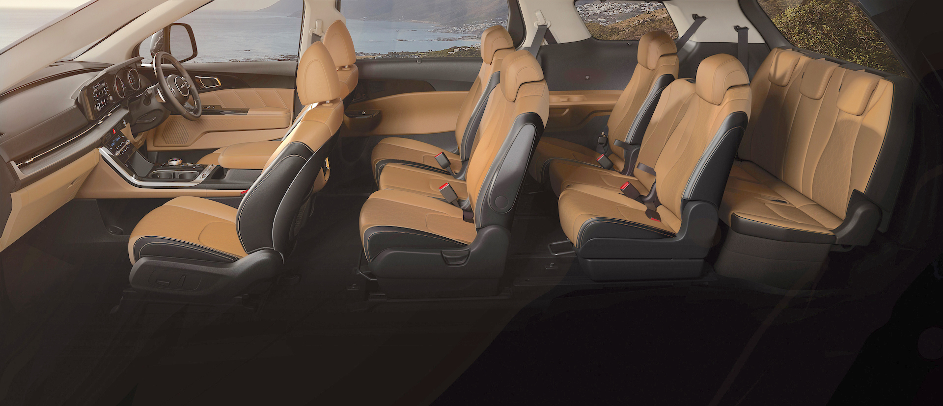 KIA Carnival Luxury MPV seats