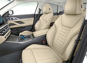 BMW i4 front seats