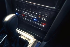Haptic touch air con control volkswagen