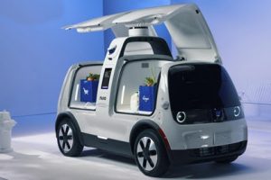 Nuro autonomous delivery vehicle 