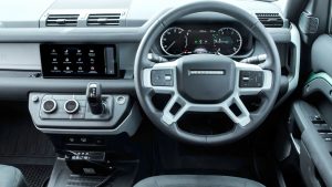 Land Rover Defender dashboard