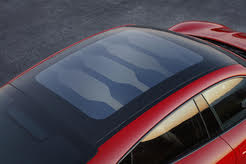 Porsche Taycan roof