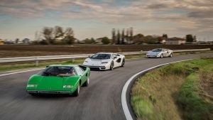 Lamborghini Countach LPI 800-4 trio