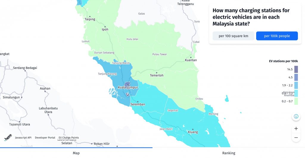 interactive map