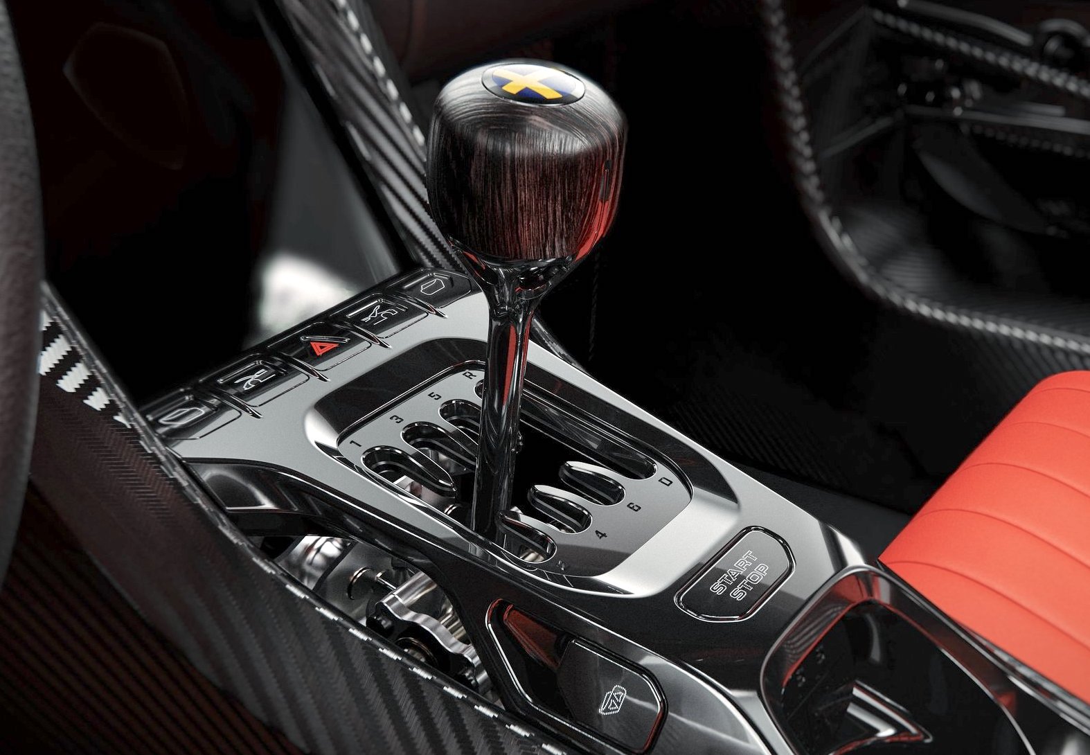 Koenigsegg gear shifter
