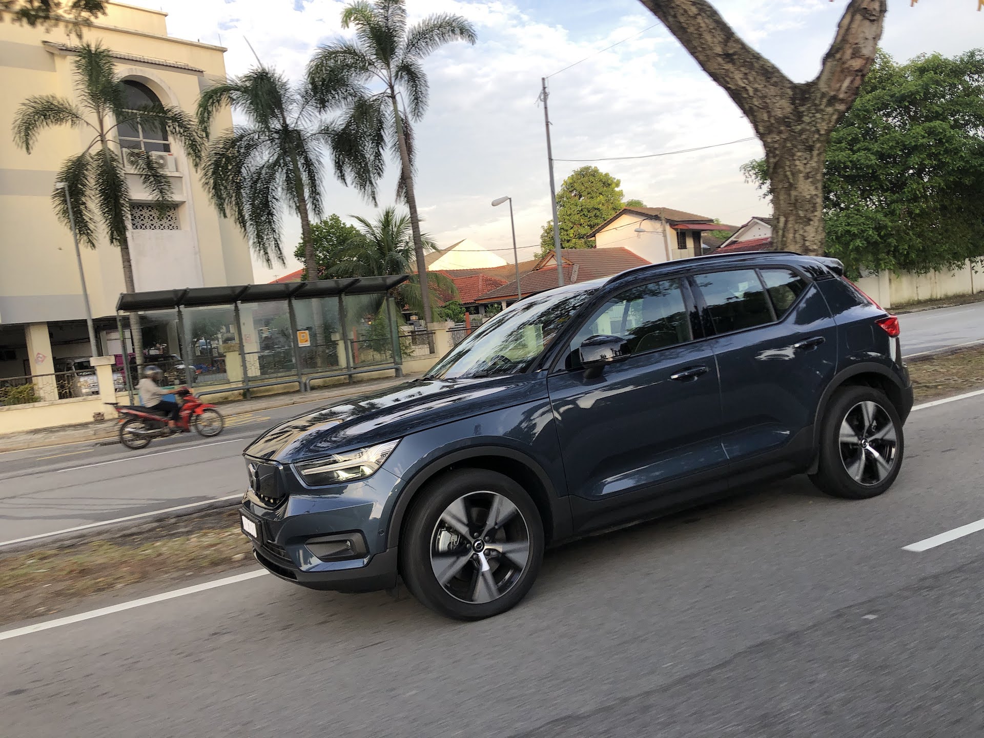 volvo xc40 suv electric review