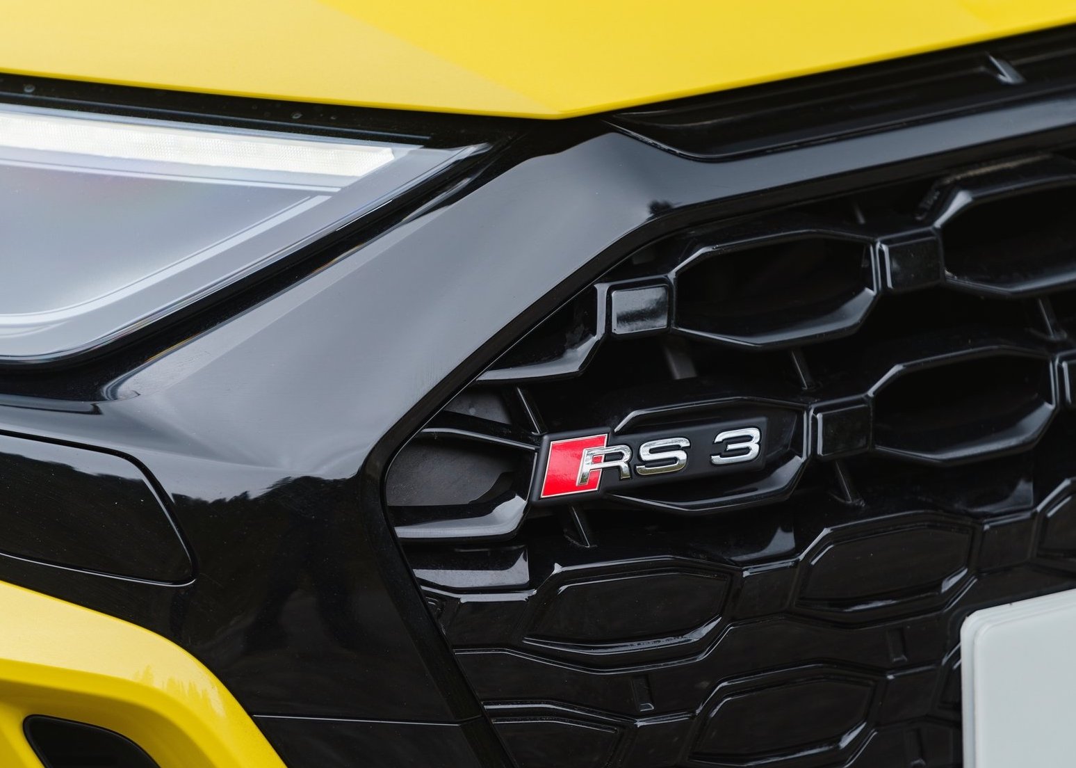 Audi RS3 Sedan badge