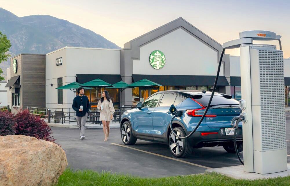 Starbucks Offers FREE EV Charging But No FREE Coffee