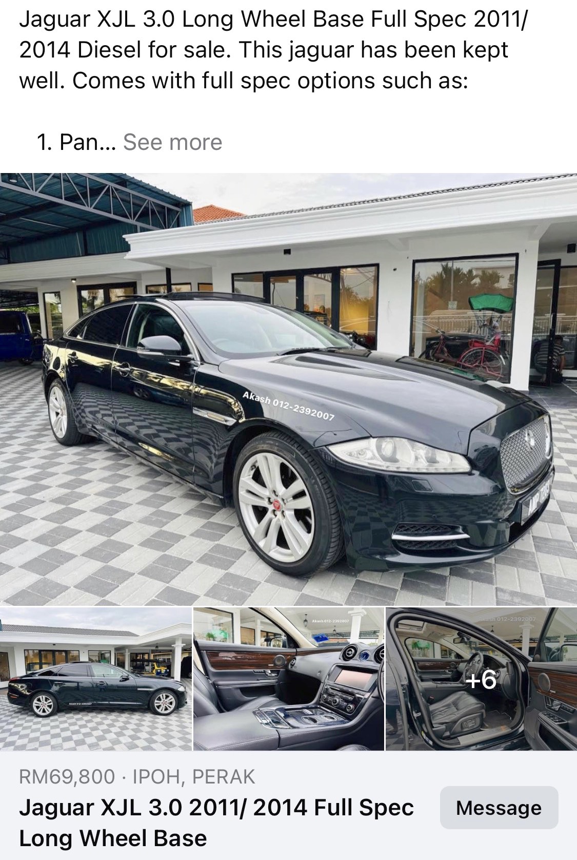 Jaguar luxury sedan