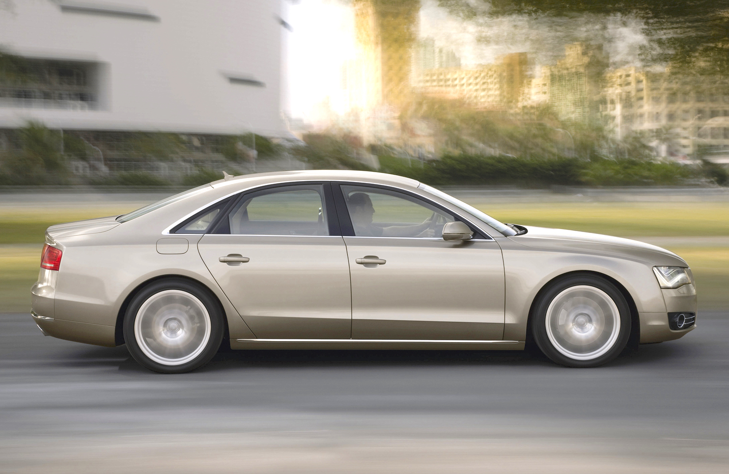 Audi A8L luxury sedan