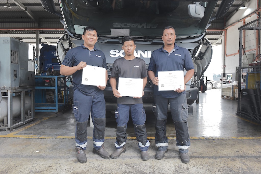 SCANIA AND IKTBNDT, FIRST COLLABORATION IN MALAYSIA IN PRODUCING TECHNICAL EXCELLENCE