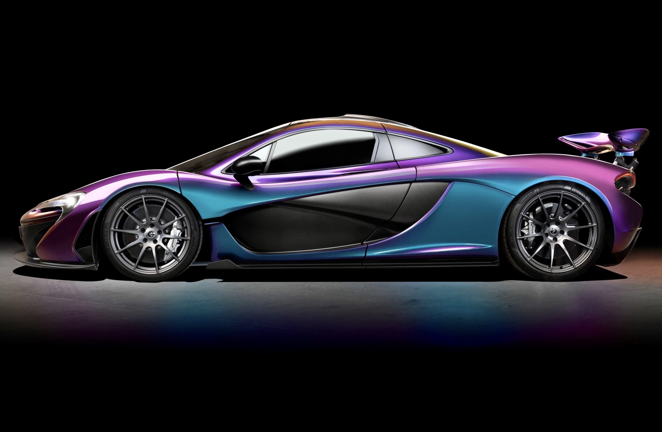 McLaren P1 With MSO Pacific Blue Paintwork