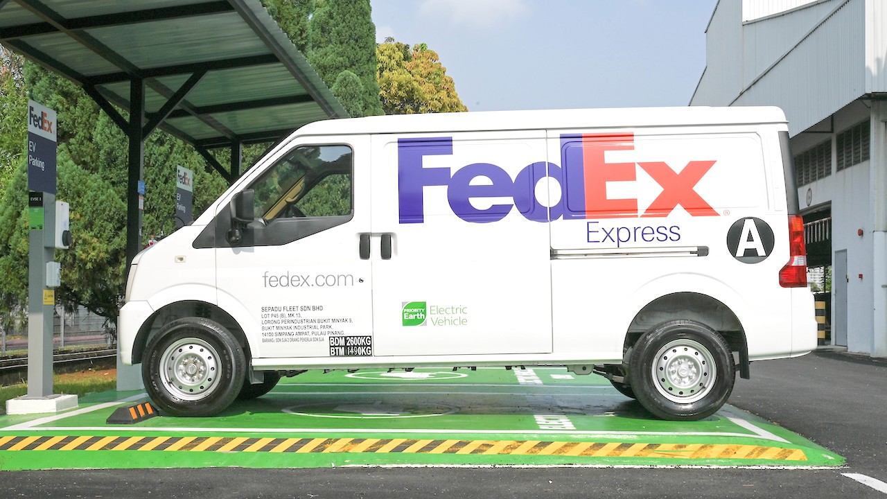 FedEx Now Has Two Electric Vans In Malaysia - Automacha