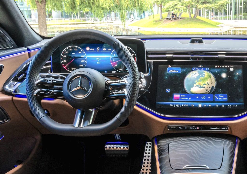 Mercedes-Benz E-Class 2024 Latest Drivers Cockpit - Automacha