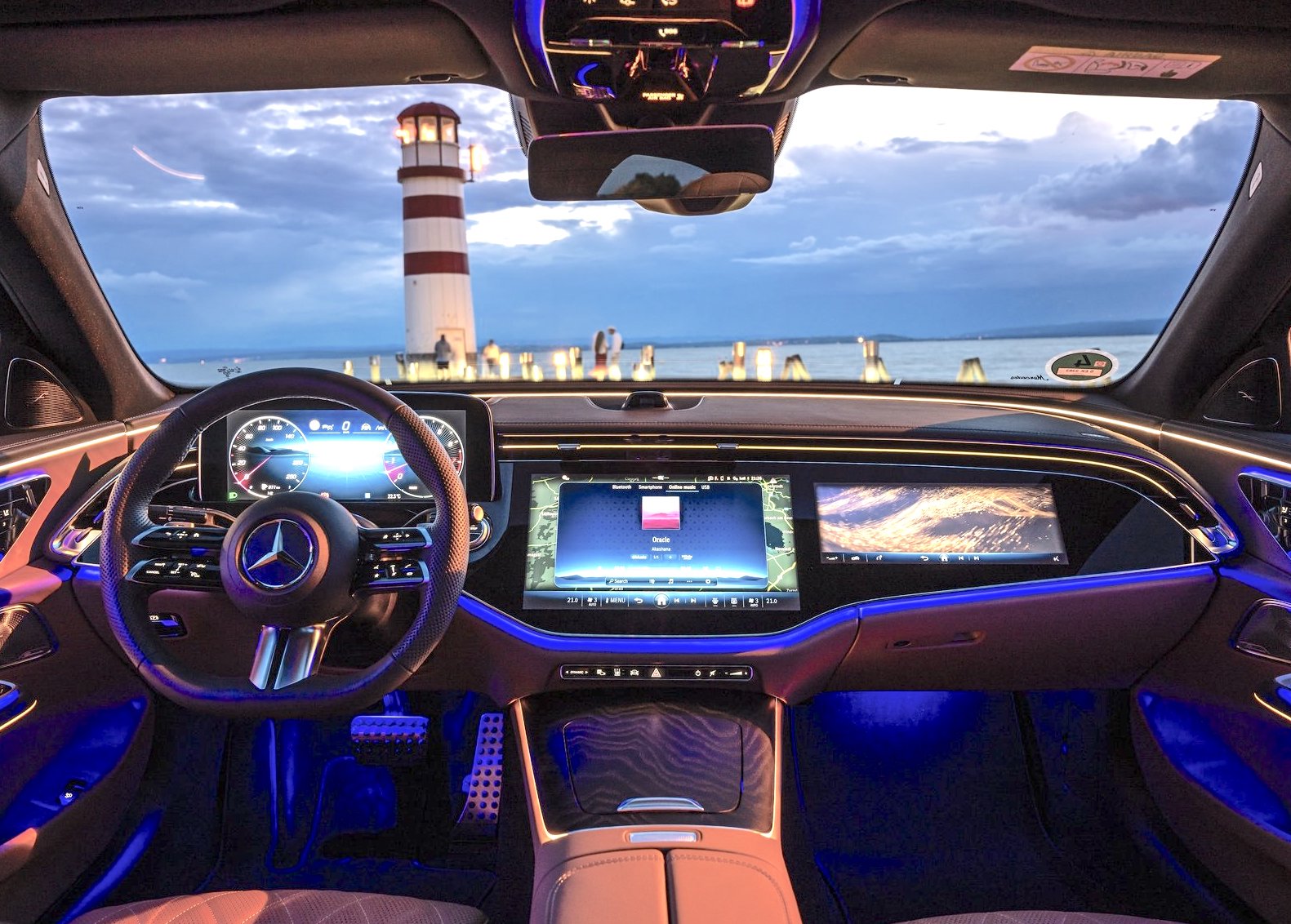 MercedesBenz EClass 2024 Latest Drivers Cockpit Automacha