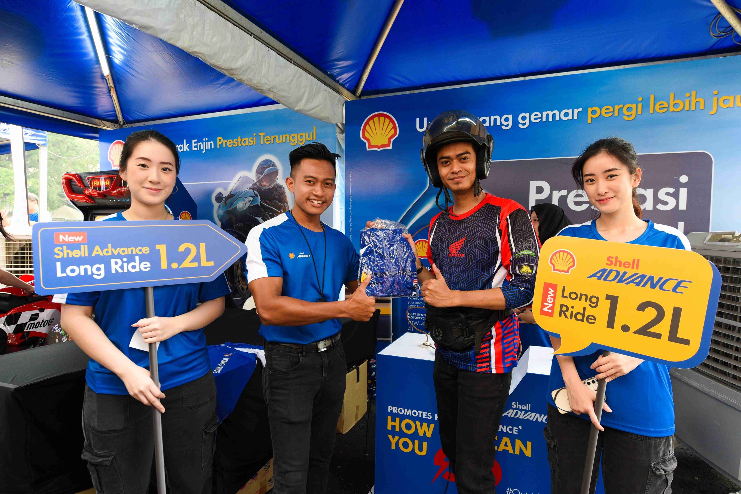 Shell Advance 4T Long Ride Oil Now Offered In Larger 1.2L Pack - Automacha