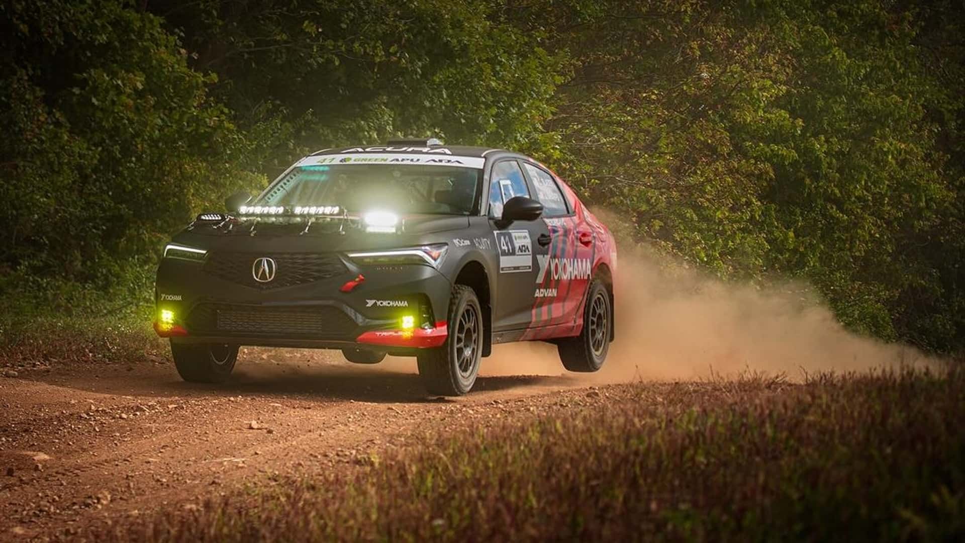 Honda Employees Have Turned An Acura Integra Into A Rally Car - Automacha