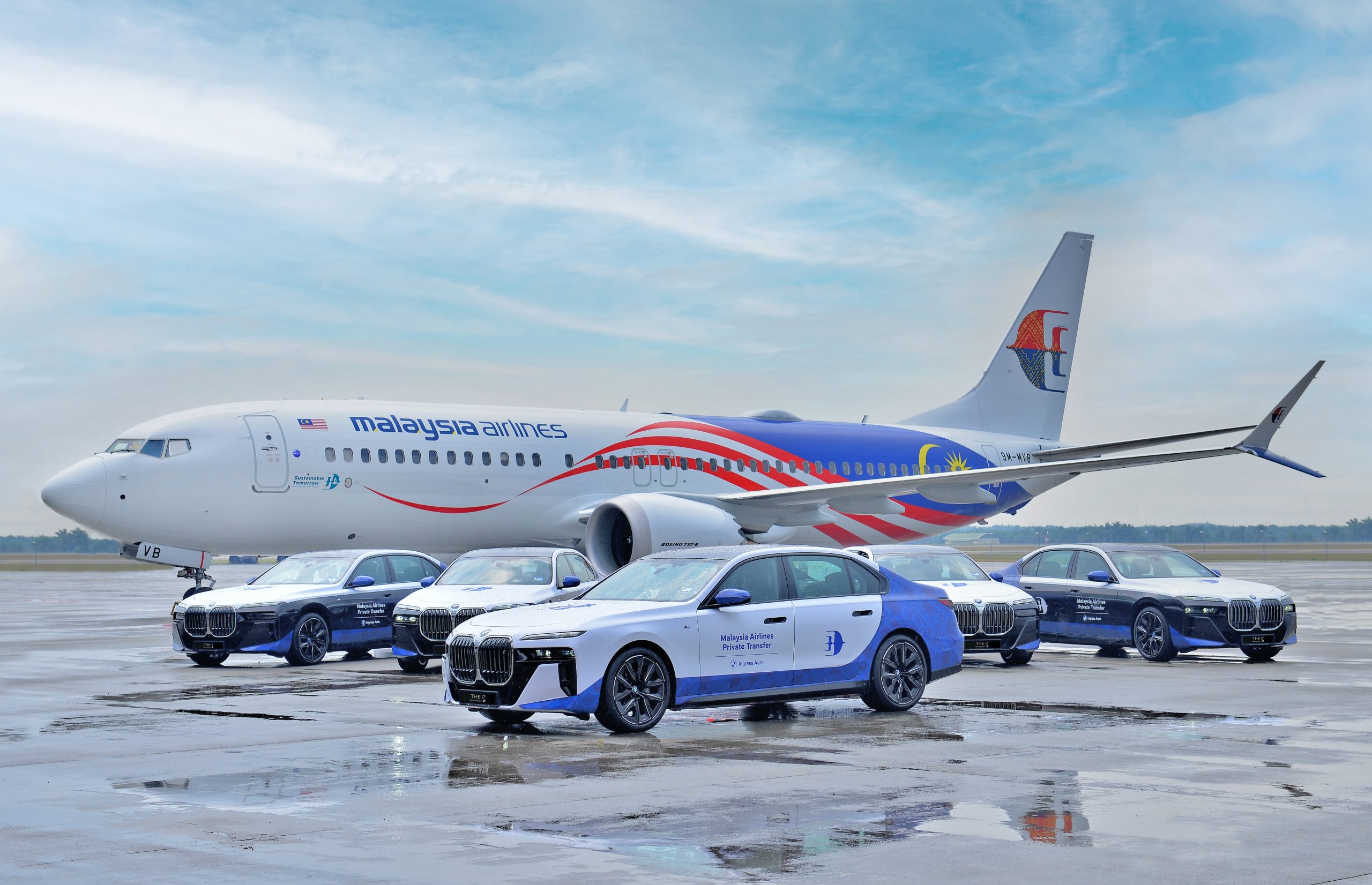 BMW i7s Deployed By MAS As Private Terminal Transfer Limos Automacha