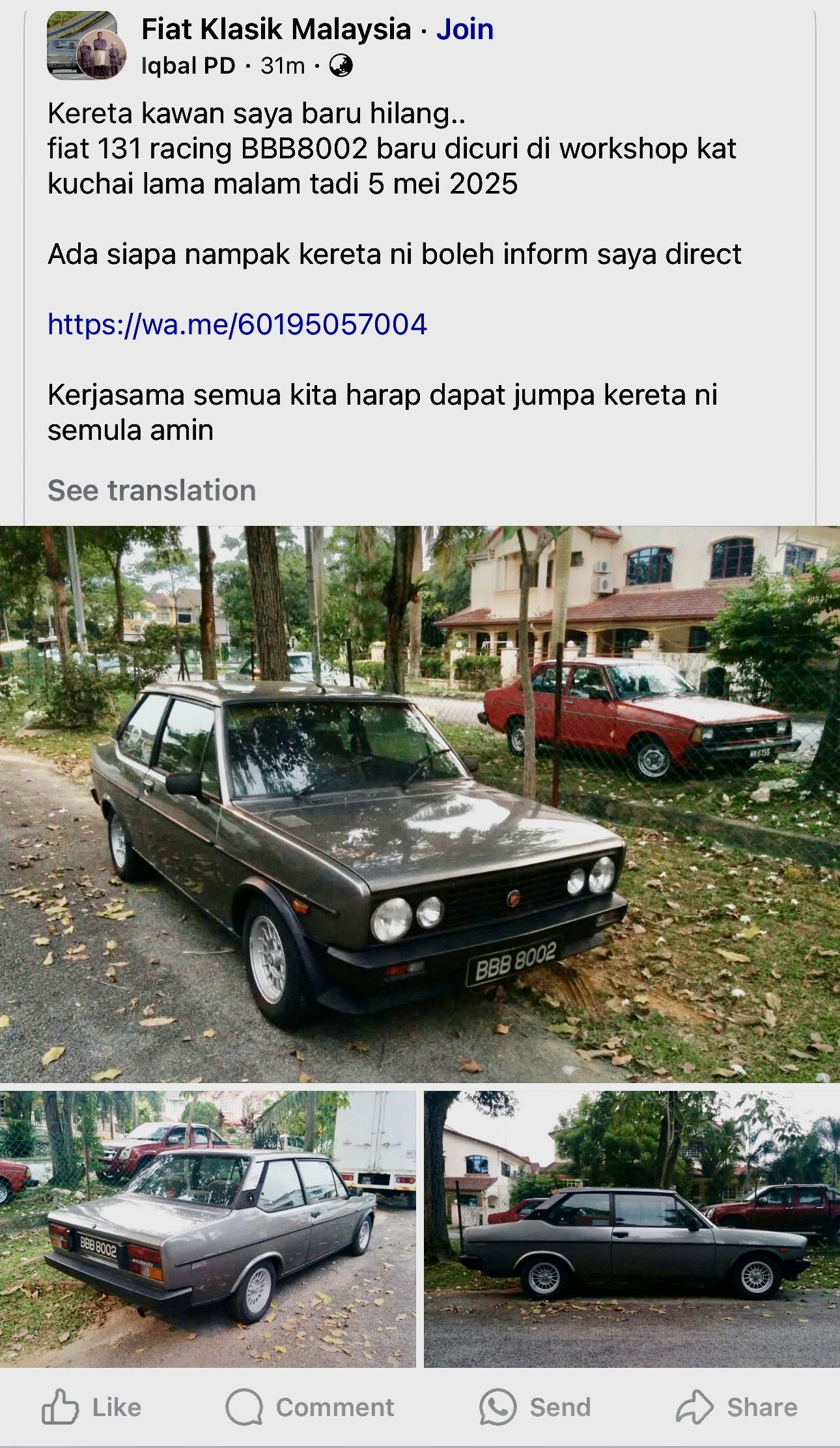 FIAT 131 Mirafiori