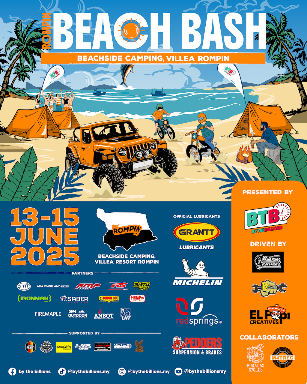 Rompin Beach Bash 2025