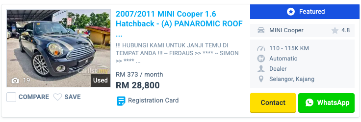 MINI USED