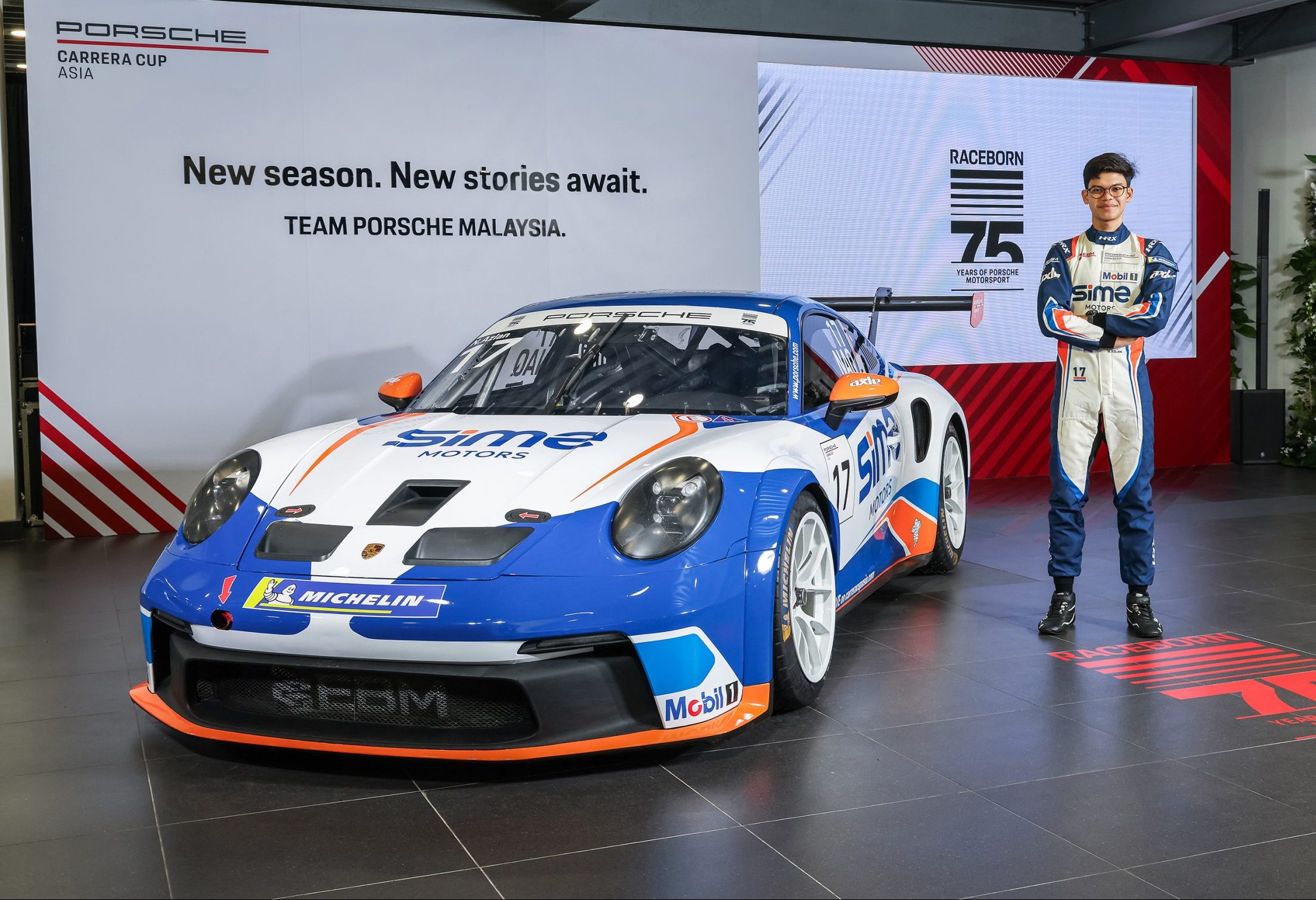 Naquib Azlan To Race For Porsche Malaysia In 2026 Carrera Cup Asia ...